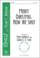 Merry Christmas, Now We Sing Two-Part choral sheet music cover